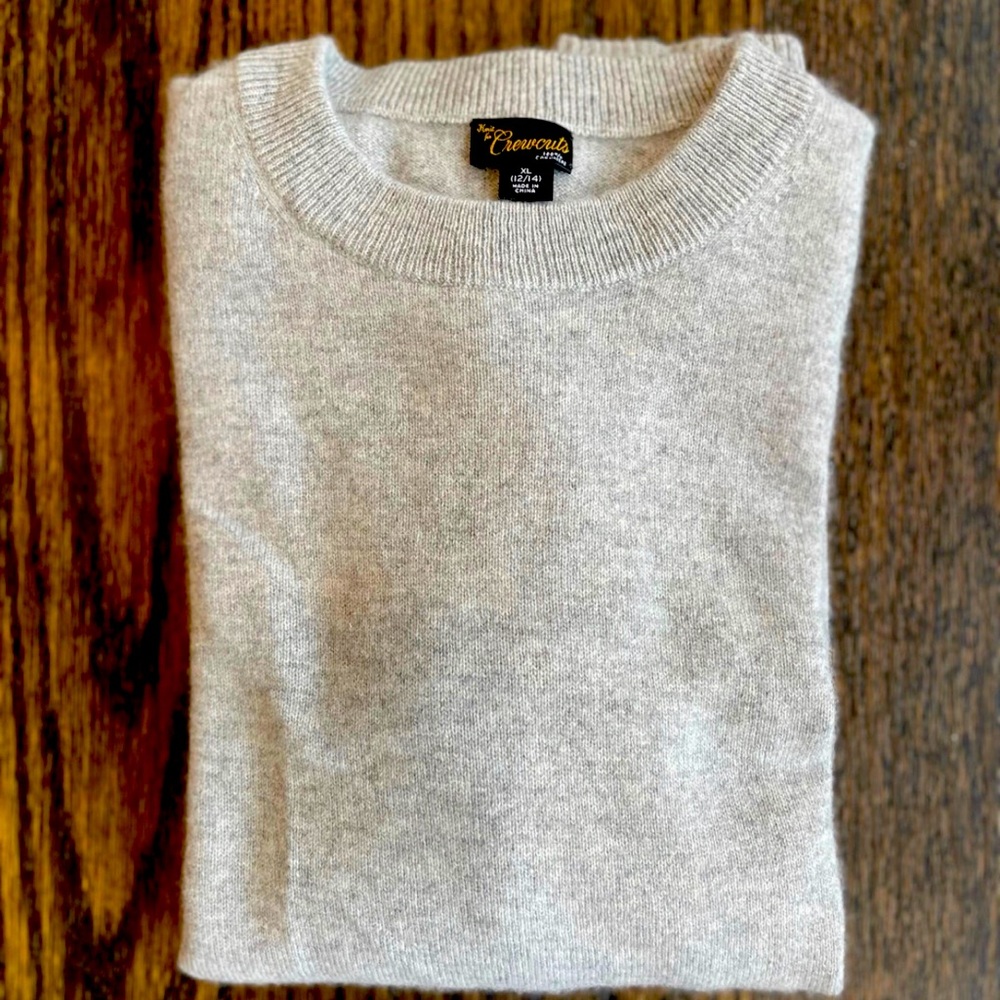CrewCuts Cashmere sweater size 12/14.